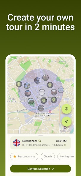 AudaTours screenshot